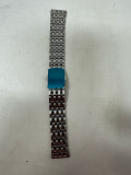 Edelstahl Uhrenarmbänder Weiss 16mm