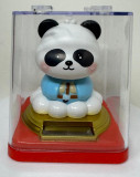 10cm Glückskatze (solarbetrieben) Winkekatze Panda