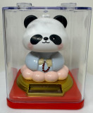 10cm Glückskatze (solarbetrieben) Winkekatze Panda