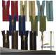 10x Zipper (divisible) metal 5mm color 1-black (322) 30 cm