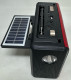 Radio Waxiba M-909BT-S mit Solar USB/SD/MP3/AUX/-Band AM/FM/SW1-3 (farbig sortiert)