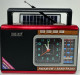 Radio Waxiba M-909BT-S mit Solar USB/SD/MP3/AUX/-Band AM/FM/SW1-3 (farbig sortiert)