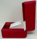 Lader Uhren box Rot 11cmX10cmX7cm