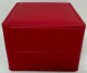 Lader Uhren box Rot 11cmX10cmX7cm