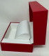 lader Uhrenbox Rot  16cmX11cmX7cm