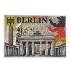 Fotomagnet 8x5,5cm aus Kunststoffleder (VPE 12)