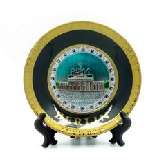 Decorative plate Ø11cm with stand