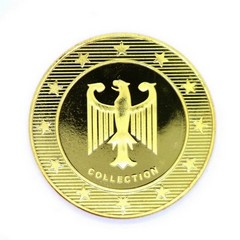 Coin Eagle and Brandenburg Gate