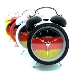 Alarm clock with double bell [colours: mixed]