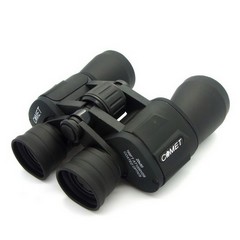COMET binoculars 20x50 with green glass.