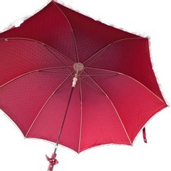 Regenschirm 95x90cm gepunktet und farbig sortiert im 12er-Karton