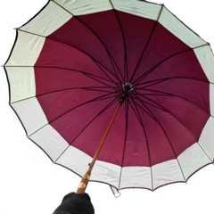 Regenschirm 110x95cm farbig sortiert im 12er-Karton