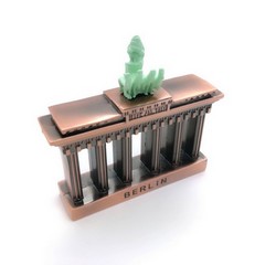 Brandenburger Tor Metall (bronzefarben)