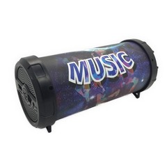 Multimedia speakers with bluetooth,  FM radio,  USB,  micro SD and disco LED MK-4000