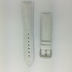 Leder Uhrenarmbänder 16-17 mm Genuine Lederarmband mit Krokodilmuster (farbig sortiert)