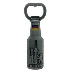 Fridge magnet bottle opener 10x3.5 cm