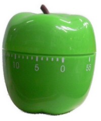 Egg timer apple green roller kitchen timer timer timer timer