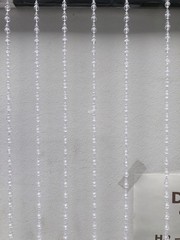 Door curtain plastic screen 90x 175 cm (white,  pink,  brown) ( Hp-107)