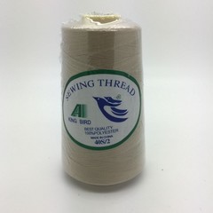 Sewing thread 3000m. rolls beige