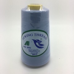 Sewing thread 3000m. roll light blue.