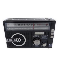 Radio WaxibaxB-997 with Solar USB/SD/MP3/AUX/-Band AM/FM/SW1-3 (assorted colors)