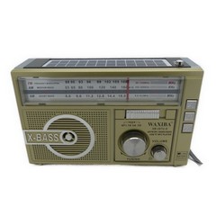 Radio WaxibaxB-997 with Solar USB/SD/MP3/AUX/-Band AM/FM/SW1-3 (assorted colors)