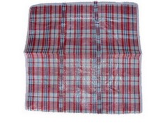 Carrying bag 45x40x15cm,  blue/red