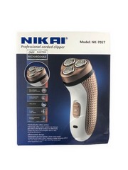 Nikai Washable battery hair trimmer hair clipper beard trimmer NK-7057 battery