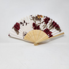 20x wooden hand fans Flower & Star in different colors (copy)