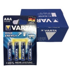 40x VARTA LR3 (AAA) battery