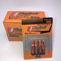 40xKingtianli R03 (AAA) battery in blister