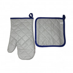 Baumwoll Topflappen Handschuhe mit Berline Motiv.