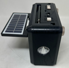 Radio Waxiba M-939BT-S mit Solar USB/SD/MP3/AUX/-Band AM/FM/SW1-3 (farbig sortiert)