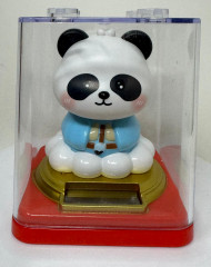 10cm Glückskatze (solarbetrieben) Winkekatze Panda
