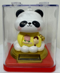 10cm Glückskatze (solarbetrieben) Winkekatze Panda