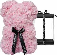 Rose Bär Rose Teddybär mit Led  26cm